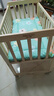 圣贝恩（sepeon）婴儿床实木无漆儿童床摇篮欧式拼接移动多功能bb摇篮新生儿宝宝床 小裸床 实拍图