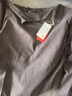 京东京造长袖T恤摇粒绒秋冬加绒冲锋衣半高领卫衣叠穿打底 中灰色 XL 实拍图