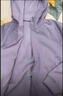 优衣库女装双面穿防风摇粒绒拉链连帽外套户外防水冬季新款479697 479697/71浅蓝紫色 M 实拍图