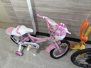 永久（FOREVER）儿童自行车6-10岁男女宝宝款脚踏车 公主粉14寸适用身高95-115cm 实拍图