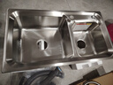 华帝（VATTI）厨房不锈钢水槽 拉伸双槽洗菜盆洗碗盆水池 H-A2012(77)-C.1 实拍图
