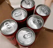 可口可乐（Coca-Cola）零度可乐 碳酸汽水摩登罐饮料330ml*6罐 实拍图