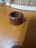 玄同 木质扳指金丝楠阴沉木乌木黄金樟血龙木透光指环中式礼物 实拍图