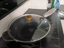 康巴赫铁锅有钛炒锅炒菜锅不粘锅32cm防锈家用明火燃气灶通用 实拍图