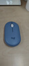 罗技（Logitech）M221 轻音鼠标 无线鼠标 办公鼠标 对称鼠标 带无线微型接收器 雾霭蓝 实拍图