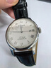 时仕（SEURE）1853天梭表带真皮手表带男适用力洛克俊雅海星卡森杜鲁尔蝴蝶扣升级款表带 黑色【银色蝴蝶拉扣】 19mm 实拍图
