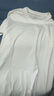 京东京造【10A抗菌】t恤男短袖t恤秋季男女白小T打底衫 白色XL 实拍图