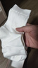 浪莎袜子女纯棉秋冬中筒棉袜白色长袜女士袜子休闲全棉袜子白色6双 实拍图