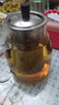 金灶（KAMJOVE）泡茶壶飘逸杯 耐热玻璃茶具功夫办公室花茶壶 茶水分离杯茶壶家用 A-20加长滤篮 1100ml 实拍图