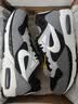 耐克（NIKE）男鞋新款MAX90气垫运动鞋休闲训练缓震低帮透气网面跑步鞋 AIR MAX灰黑 42.5 实拍图
