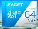 忆捷（EAGET）64GB TF（MicroSD）存储卡  U3 V30 行车记录仪&安防监控专用内存卡 高速耐用 读速100MB/s 实拍图