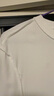 京东京造【已售300w件】短袖t恤男衣服秋季男士打底外穿 白色 L 实拍图
