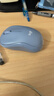 罗技（Logitech）M221 轻音鼠标 无线鼠标 办公鼠标 对称鼠标 带无线微型接收器 雾霭蓝 实拍图