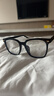 奢鸟219防蓝光眼镜 亮黑框 素颜韩版ins风无度数手机电脑防辐射眼镜 实拍图