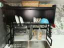 帅仕（shuaishi）厨房置物架水槽沥水架碗架碗碟收纳架水池洗碗储物架 常规款75长 实拍图