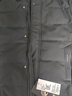 雅鹿【鹅绒】羽绒服男短款2025冬季新款连帽加厚保暖防寒冬装羽绒外套 黑色 可拆卸帽子|鹅绒填充 2XL (185) 实拍图