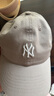 MLB帽子男女情侣棒球帽软顶鸭舌帽张康乐明星同款3ACP7701N-07WIS-F 实拍图