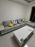 全友家居 北欧简约风家用小户型长方形小桌子高级岩板茶几客厅茶桌子 实拍图