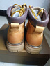 骆驼（CAMEL）【王俊凯同款】加绒马丁靴男鞋秋冬新款大黄靴女户外工装登山靴子 G122W7757TR金黄色（男 绒里款） 44 实拍图