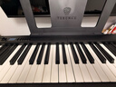 特伦斯折叠钢琴88键便携式电钢琴成人儿童电子琴重力度键盘V30pro钢琴 炫酷黑+专用琴包+Z型琴架 实拍图
