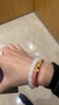 【晶莹圆润】仿玉手链女款时尚简约学生小众设计感手串送闺蜜 仿玉手链【8mm】1条特惠 实拍图