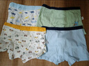 俞兆林儿童内裤男童不夹屁屁中大童平角短裤男孩宝宝小童四角裤纯棉底裤 实拍图
