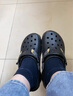 CROCS卡骆驰洞洞鞋贝雅男鞋女鞋轻便耐磨一脚蹬拖鞋休闲鞋|10126 黑色-001 40 (250mm) 实拍图