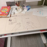 青节学生儿童学习桌椅写字桌椅可升降桌椅儿童大白桌家用书桌学习桌 1.0*0.6米Free桌3.0带抽屉+书架 实拍图