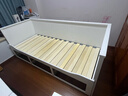 宜家（IKEA）HEMNES汉尼斯沙发床折叠床坐卧两用客厅沙发 白色框架(不含床垫) 80*200cm 实拍图