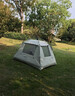 探险者帐篷户外露营防雨过夜3人-4人便携式折叠露营帐篷全自动加厚防晒 2-3人银胶款【一门一窗】云雾白 实拍图