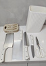 张小泉皓月系列六件套菜刀切片刀水果刀斩骨刀剪刀刀具全套 D300191 实拍图