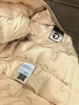 波司登（BOSIDENG）25年新款短款轻薄羽绒服女90鹅绒立领无缝胶囊保暖羽绒内胆 【700+蓬鹅绒】奶油米-奶油欧包【卡码拍大】 L 170/92A 体重约115-125斤 实拍图