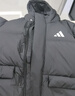 adidas轻薄拒水保暖秋冬通勤穿搭鸭绒羽绒服男女阿迪达斯三叶草 黑色(推荐男生选大一码)   XL   实拍图