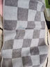 金号毛巾家纺 3A抗菌A类纯棉吸水洁面巾 洗脸毛巾棕色系  70*34cm/条 实拍图