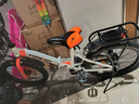 永久（FOREVER）儿童自行车男女款小孩单车可折叠脚踏车4-6-8-10岁辅助轮18寸橙色 实拍图