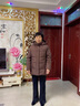 CANDYPRINCE 妈妈羽绒服 老年人羽绒服女红色 中老年妈妈装60-70岁冬季外套 53款/咖色 2XL / 建议-(体重106-120斤) 实拍图