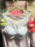 浪莎无痕内衣女薄款夏季大胸显小胸聚拢无钢圈美背式冰丝凉感文胸罩 实拍图