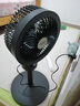 扬子电风扇家用落地扇空气循环扇落地式台立两用电扇插电学生宿舍卧室制冷轻音摇头办公室室内客厅 【高级灰】左右摇头-高0.85m 实拍图