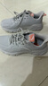 安踏男鞋运动鞋子男士秋冬季款皮面防泼水透气轻便软底白色跑步休闲鞋 【防泼水皮面】浮云灰/浅银灰-1 41 实拍图