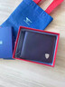 七匹狼（SEPTWOLVES）钱包男士真皮正品短款钱夹2025新款皮包头层牛皮夹爸爸卡包证件包 金盾狼标-啡色【专柜礼盒】 实拍图