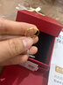 周六福  黄金戒指女款碎碎冰车花亮面指环 计价 19号-2.38g 实拍图