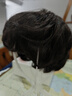 佰丝堂妈妈假发女短发中老年假发时尚透气自然逼真女短发真发发套 深棕 【真发手织递针】 短发 可调节 实拍图