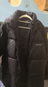 雪中飞25年秋冬新款羽绒服男女短款连帽时尚面包服90绒拼色加厚保暖外套 实拍图