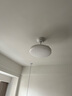 欧普（OPPLE）风扇灯吊扇灯护眼全光谱智控LED照明Ra95餐厅卧室灯包安装 冰风白 实拍图