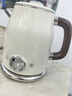 美的（Midea）艺术家电热水壶  烧水壶自动断电保温一体  1.6L大容量电热水壶 316L不锈钢恒温壶 精准控温 63-Q 实拍图