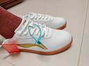 李宁（LI-NING）太极鞋新款软皮轻质透气防滑牛筋底男女晨练表演八段锦武术运动鞋 012-1白色主推【经典训练款】 39 实拍图