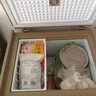 志高（CHIGO）小冰柜家用冷冻小型一级节能省电迷你卧式冷藏保鲜储母乳冷柜 【一级能效 全国联保】 158L 金微霜款 实拍图