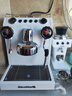 格米莱（GEMILAI）双瞳G3145B家用半自动咖啡机意式奶泡机商用咖啡机 【咖磨套装】3145B白色+9015C 实拍图