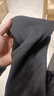 策息裤子男秋冬季加绒保暖可选休闲裤秋装直筒长裤宽松卫裤运动男裤 加绒黑色+加绒黑色 4XL -建议165-180斤左右 实拍图