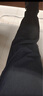 海澜之家（HLA）休闲裤男轻商务时尚系列四面弹力裤子男25春夏季 黑色80 HKCAW1J040A 33 175/84A推荐135~142斤 实拍图